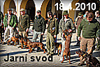Foto jarní svod loveckých psů 04/2010